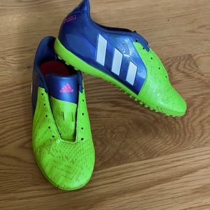 Adidas Predito Predator indoor soccer cleats.